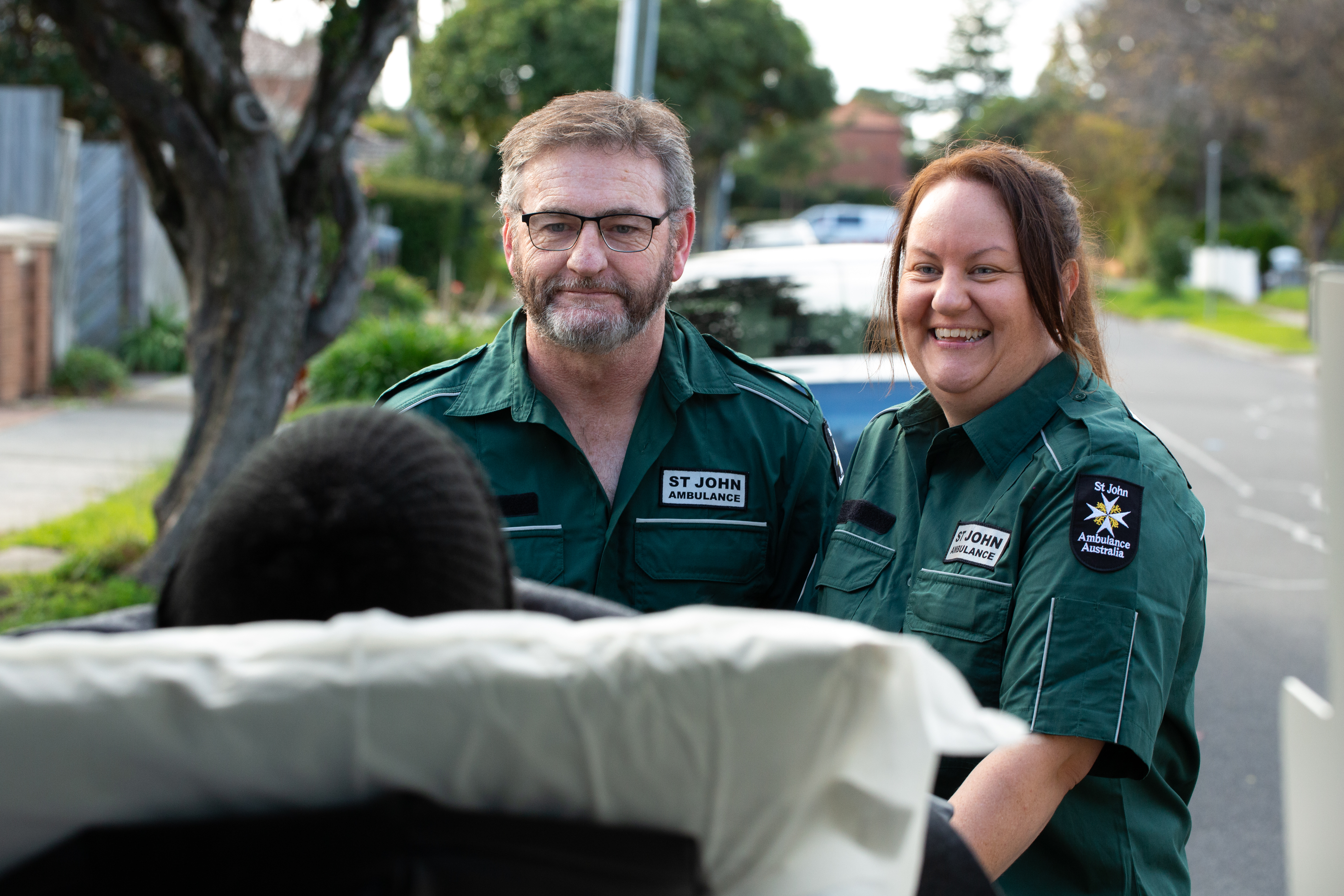 St John Non-emergency Patient Transport officer