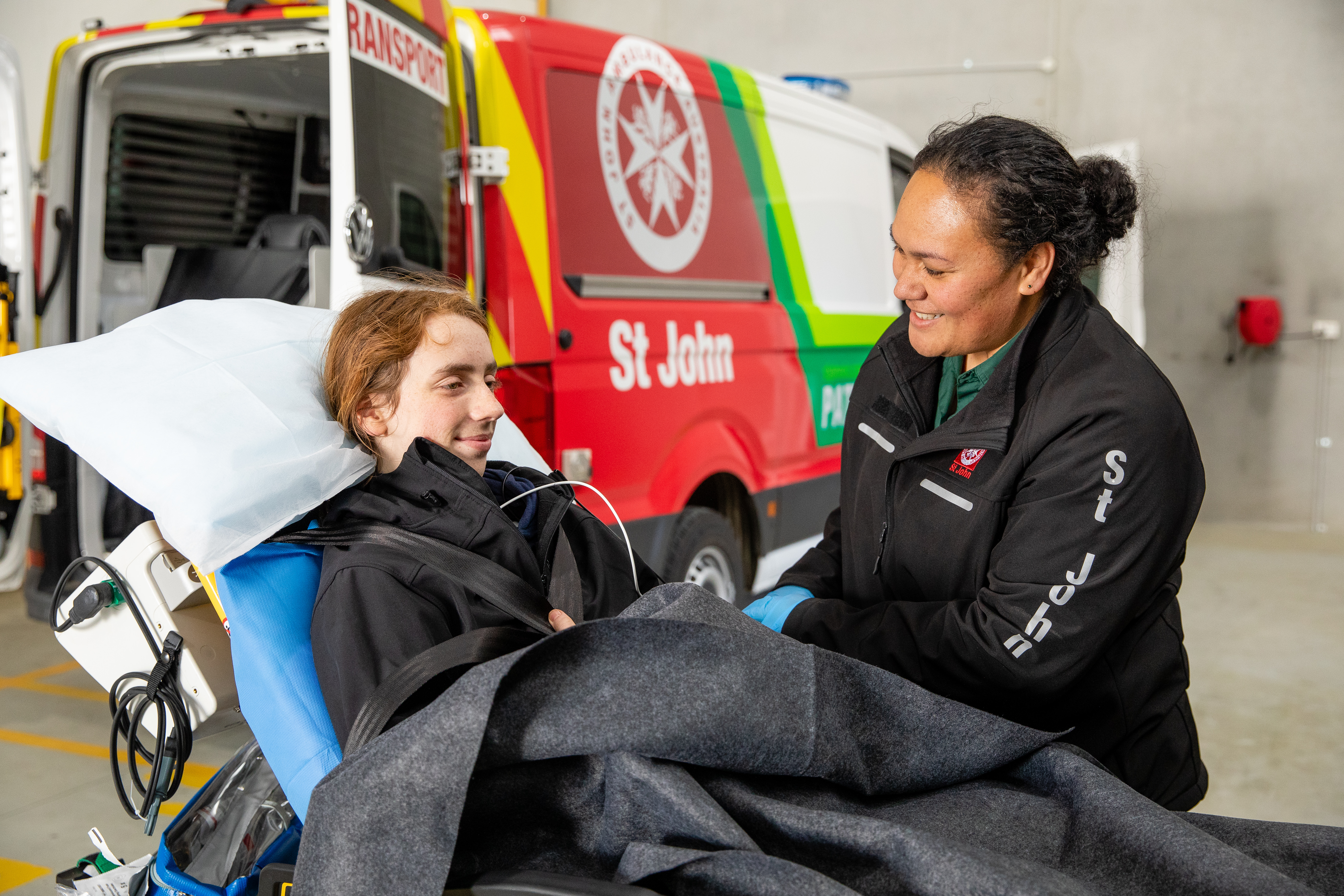 St John Non-emergency Patient Transport officer