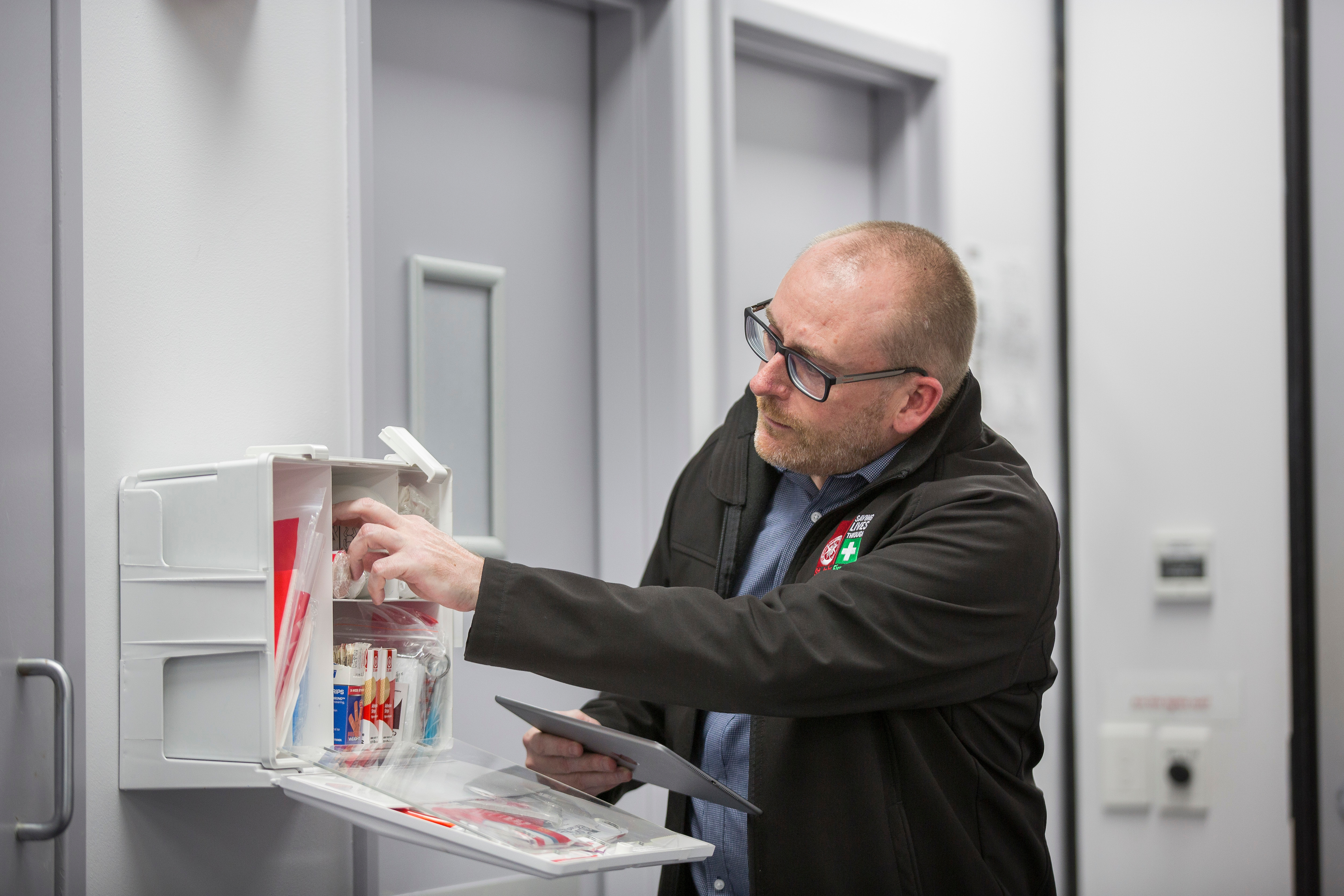 St John first aid kit servicing