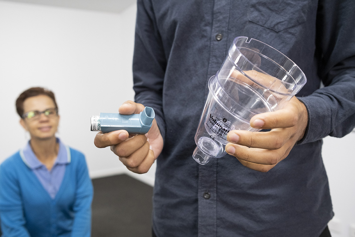 St John first aid training asthma