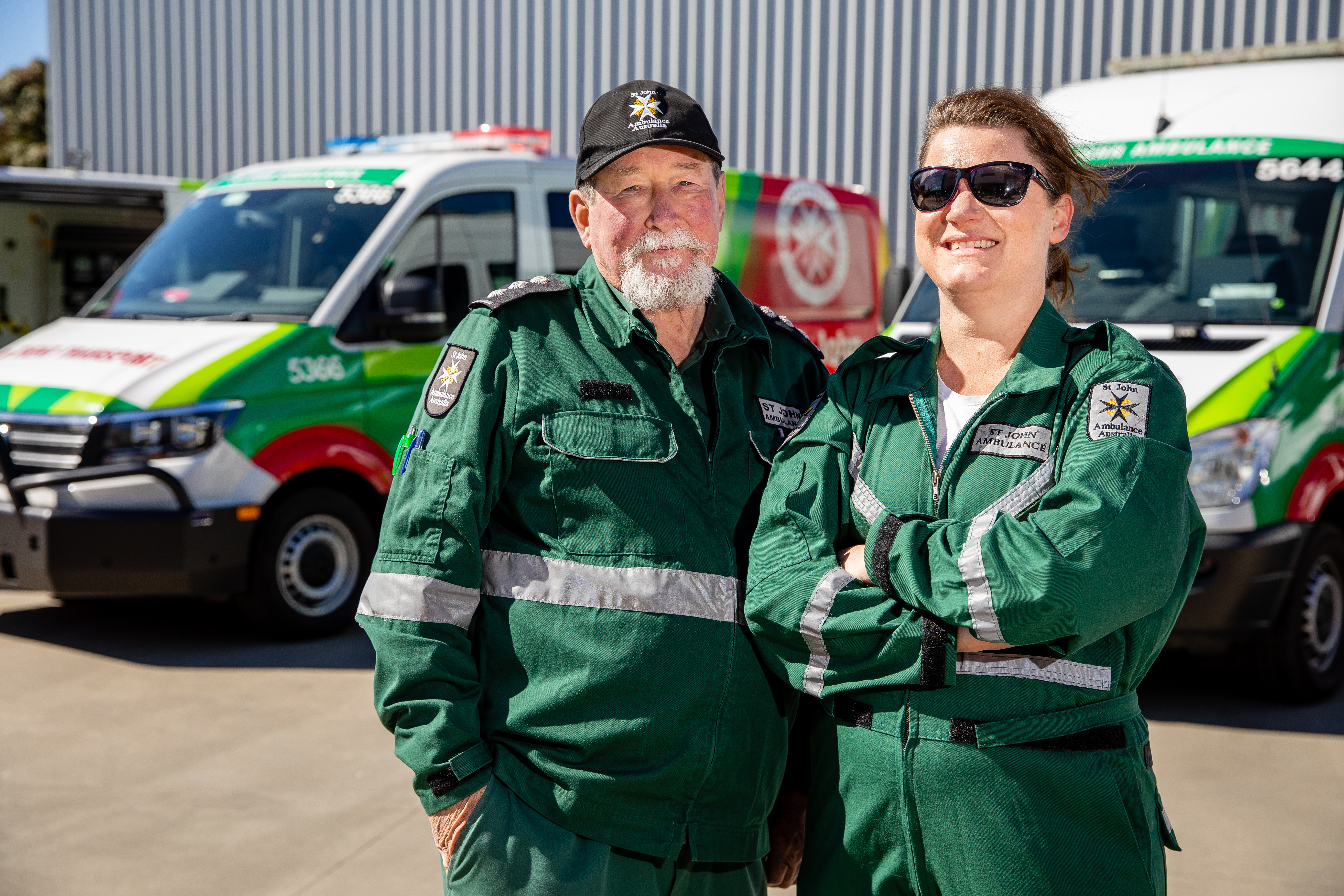 st john first aid at events volunteers