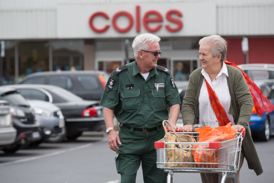 St John community transport service