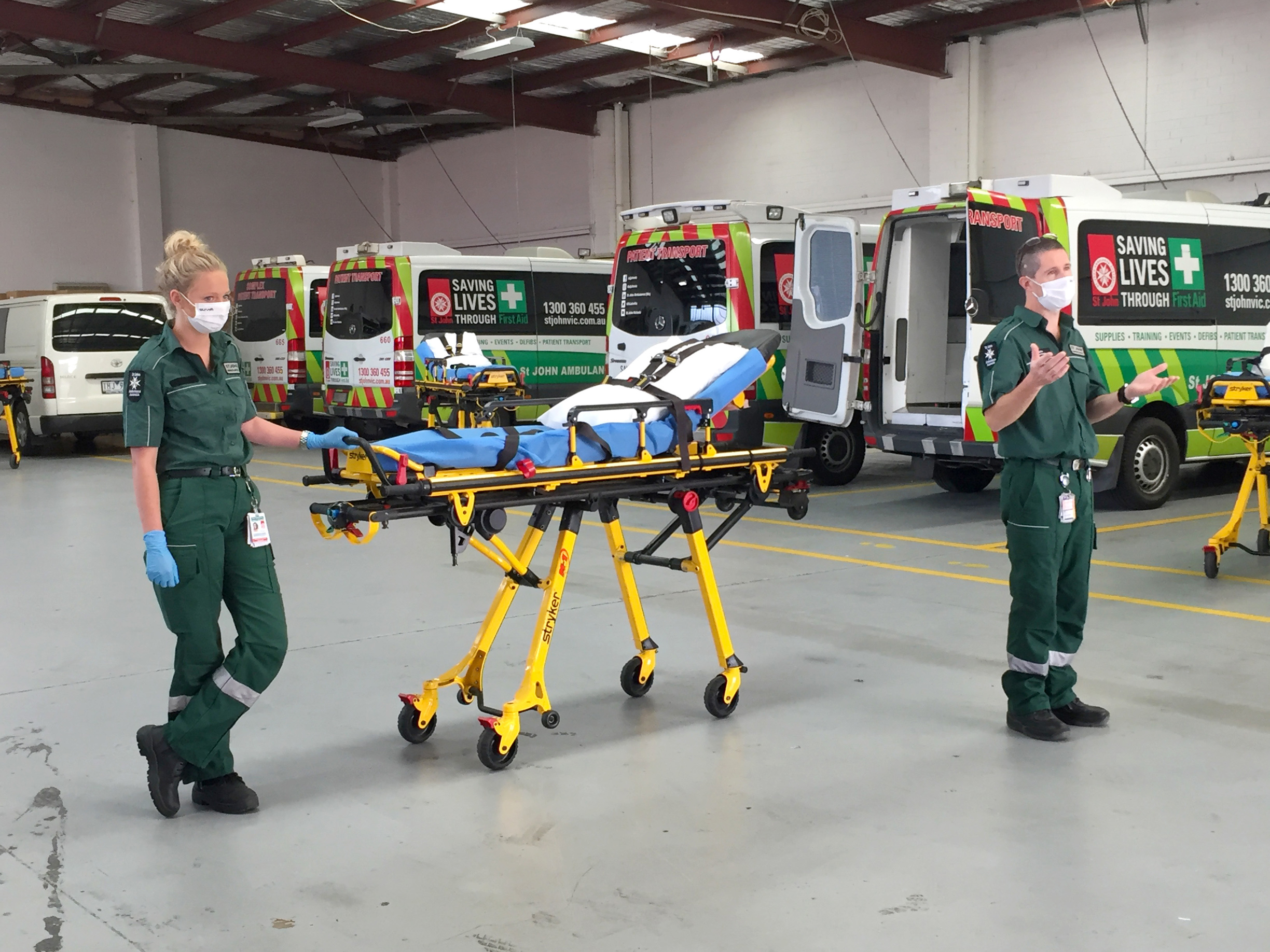 St John Non-emergency Patient Transport officer class