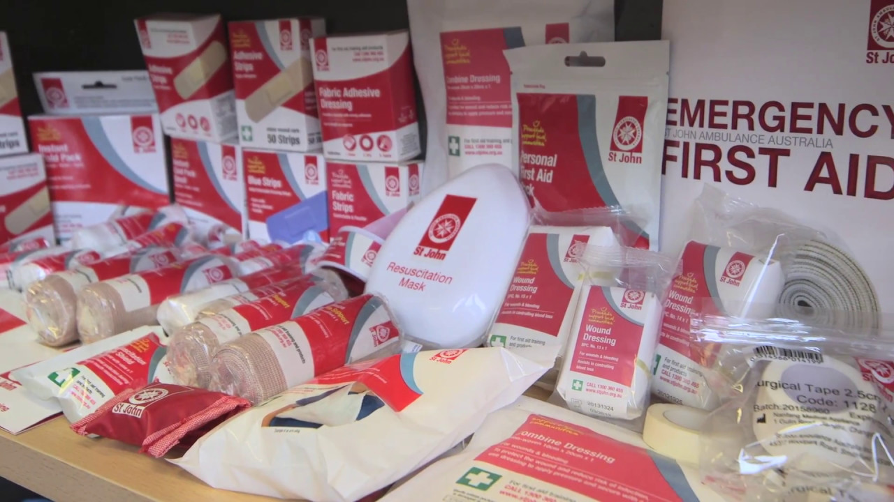 St John First Aid products